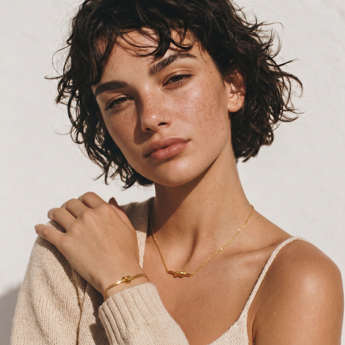 Twisted Knot Armband